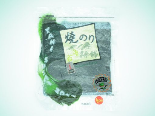 YAKI NORI (half cut) Sushi Seasweet 100pcs 120gr