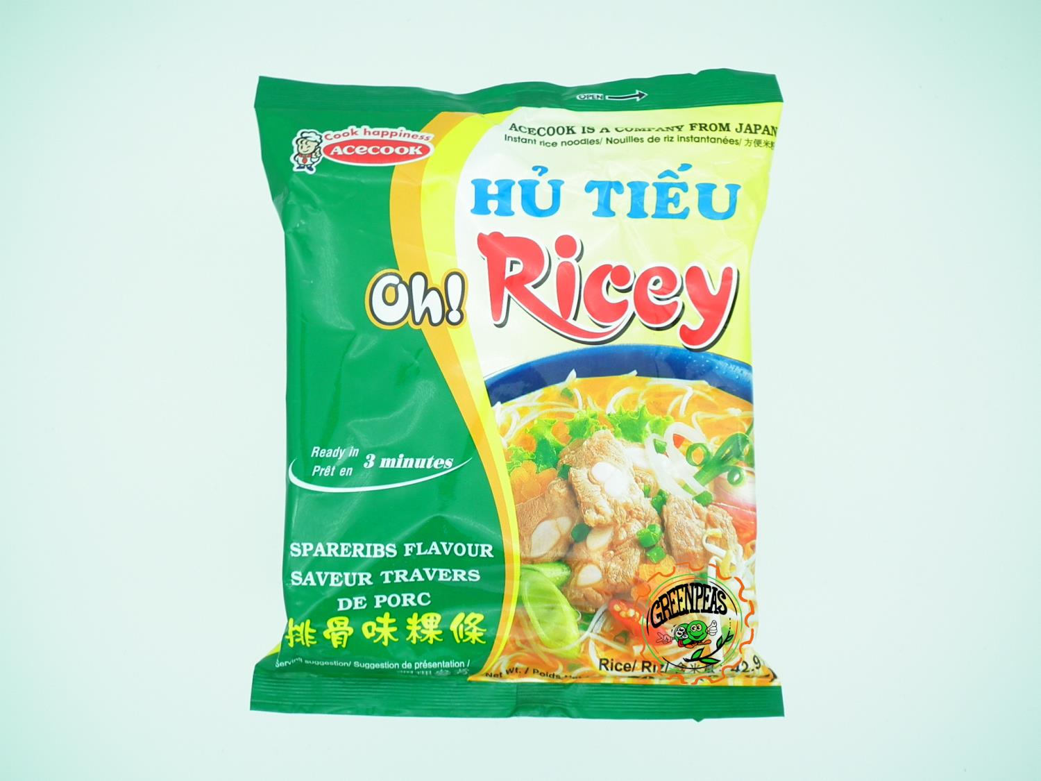 OH! Ricey Inst Noodle Spareribs 70gr