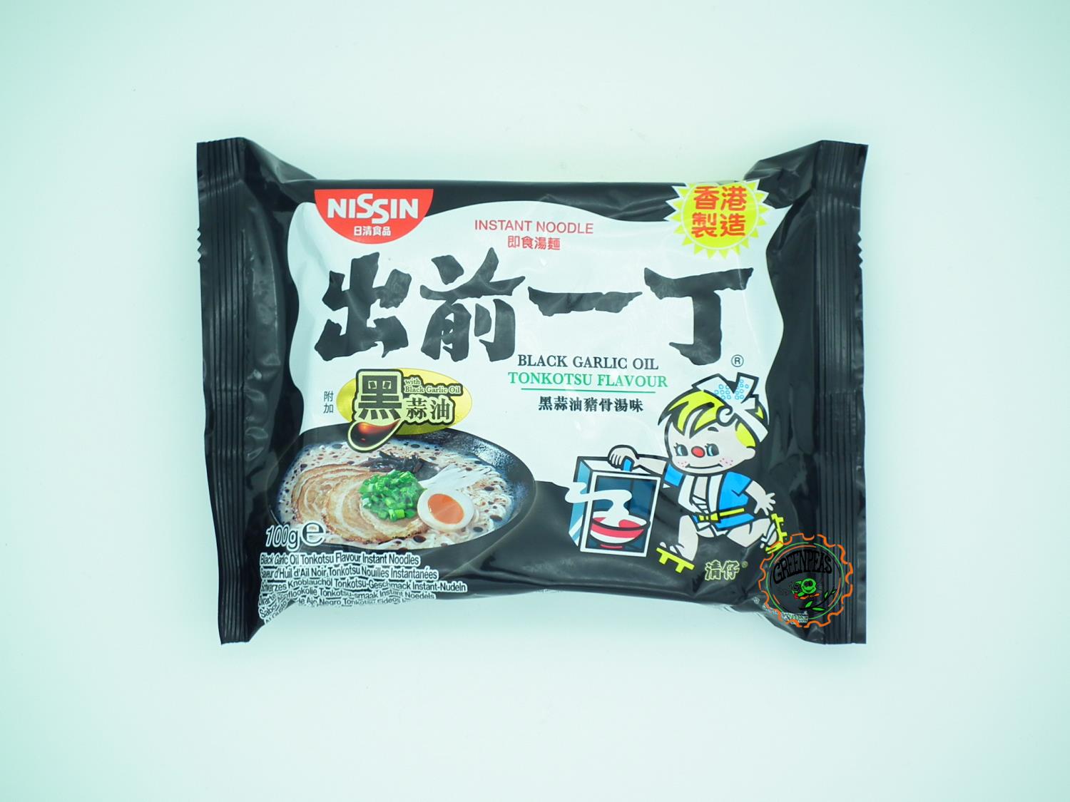 NISSIN Noodle Black Garlic Oil Tonkotsu 100gr