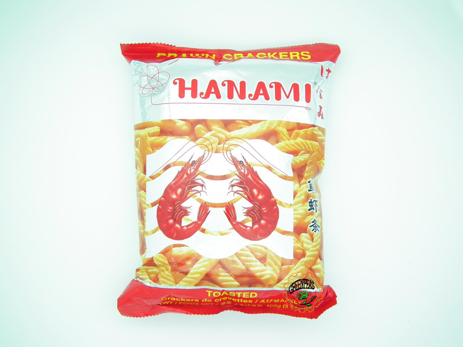 HANAMI Prawn Cracker Toasted 100gr