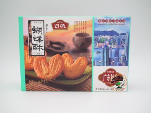 RIWEI Butterfly Crispy Biscuits 168gr