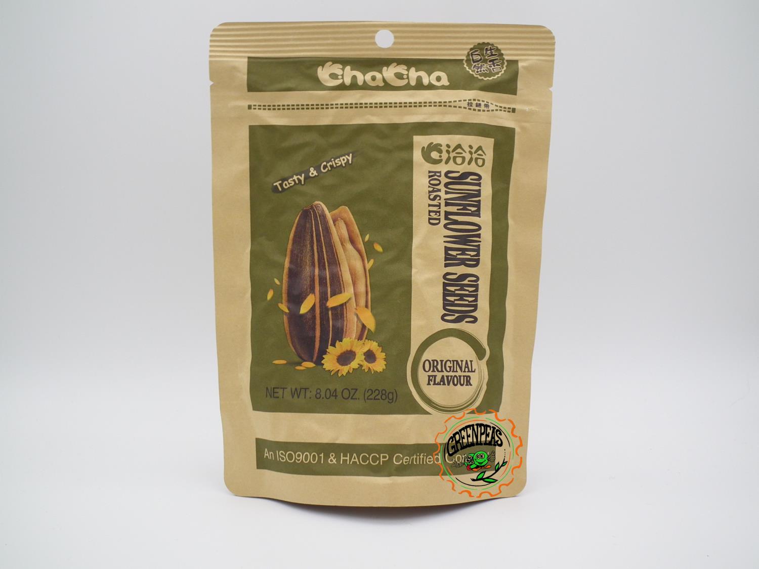 CHA CHA Roasted Sunflower Seeds Original 226-228gr