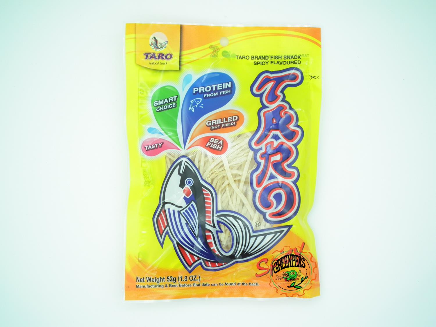 TARO Fish Snack Spicy 52gr