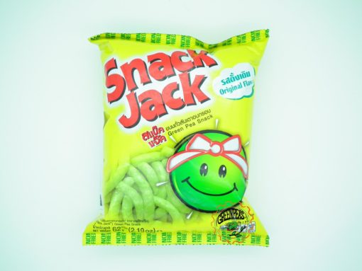 SNACK JACK Green Pea Snack Original 62gr