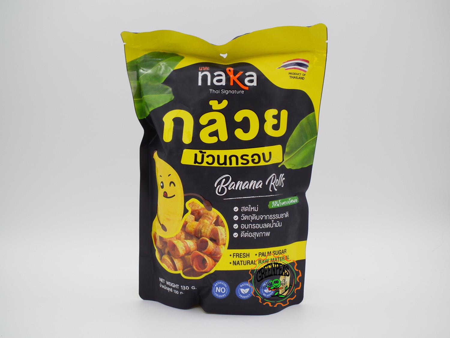 NAKA Banana Roll Chips 130gr