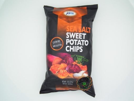 JANS Sea Salt Sweet Potato Chips 224gr