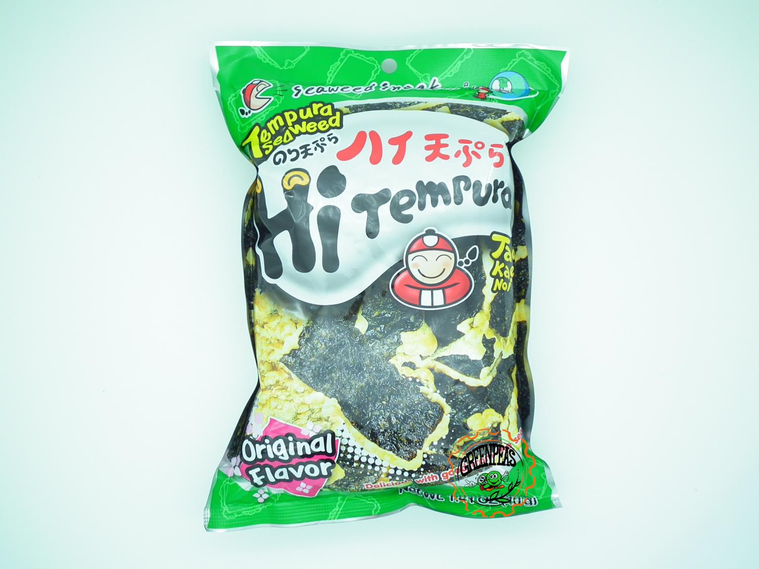 TKN TAOKAENOI Tempura Seaweed Original 40gr