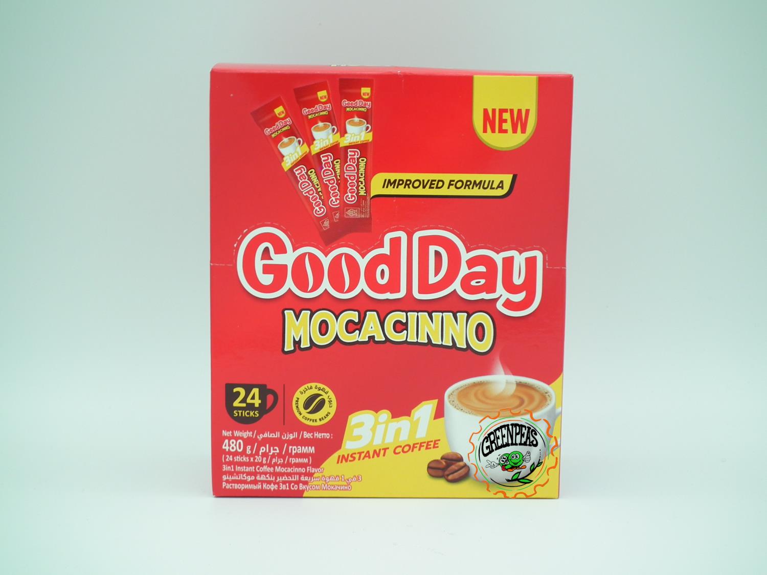 GOOD DAY Instant Coffee Mocacinno 24pcs a 20gr