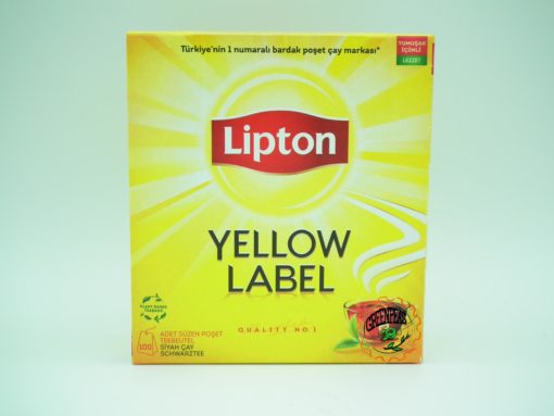 LIPTON Yellow Label 100pcs hh