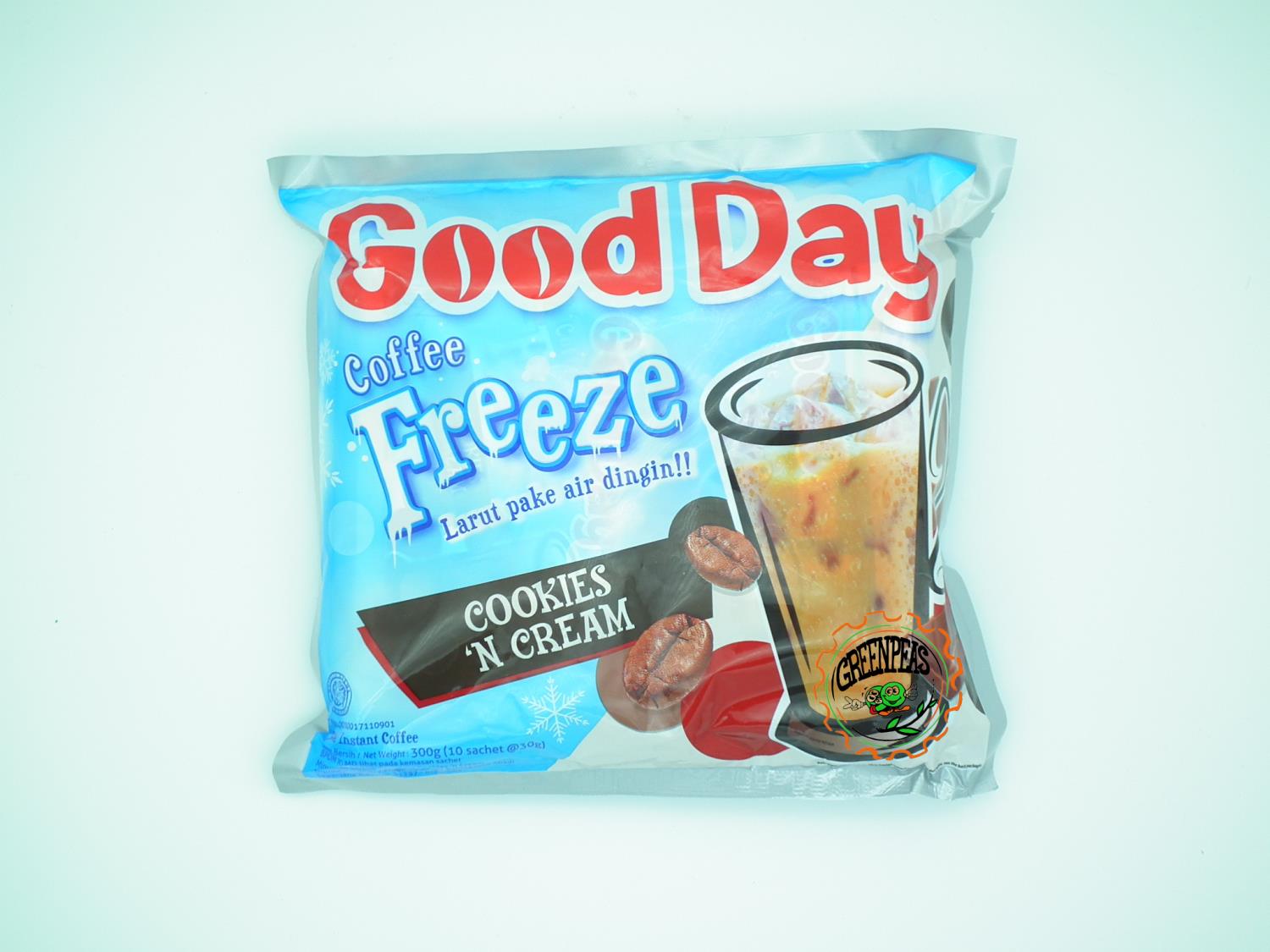 GOOD DAY Instant Coffee Cookies & Cream Freeze 10pcs a 30gr