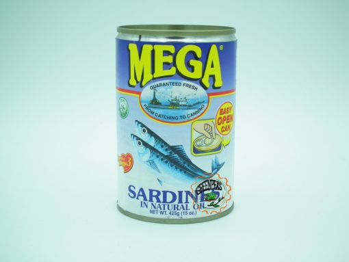 MEGA Sardines Natural Oil 425gr