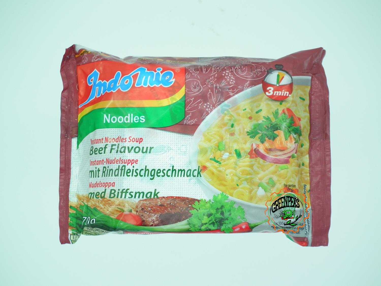 INDOMIE Inst Noodle Beef 70gr