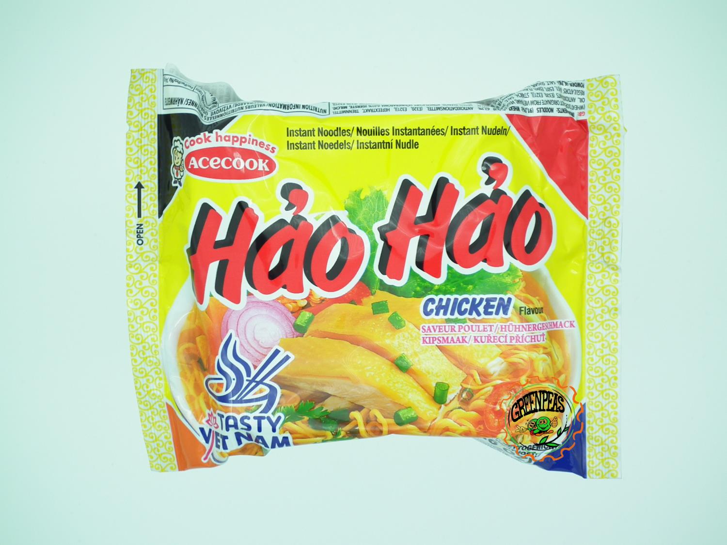 HAO HAO Inst Noodle Chicken Flavour 74gr