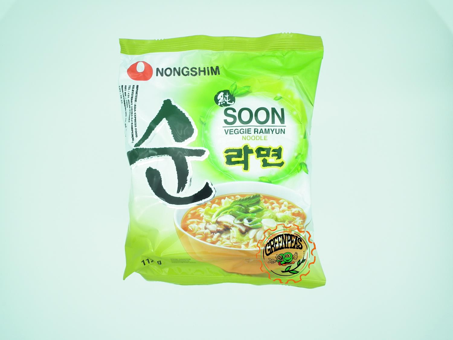 NONGSHIM Inst Noodle Soon Veggie Ramyun 112gr