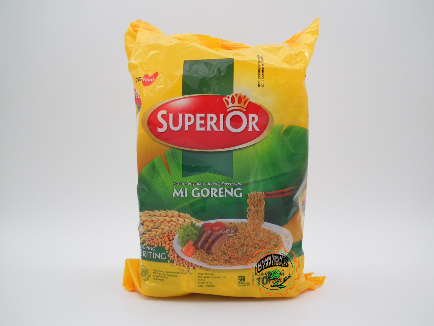 SUPERIOR Mi Goreng Dry Noodle 600gr