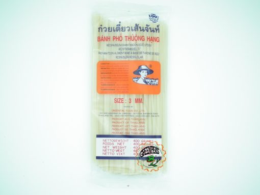 FARMER Rice Sticks STRAIGHT 3mm (Banh Pho) 400gr dd