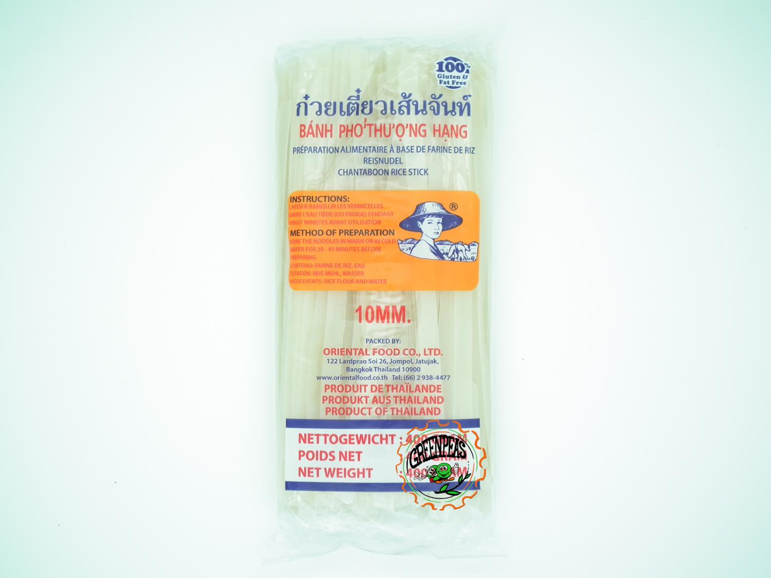 FARMER Rice Sticks 10mm (L) 400gr