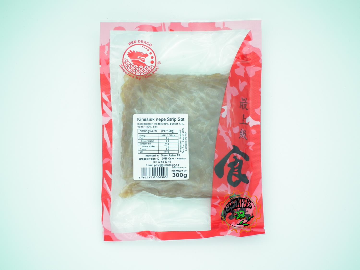 DRAGO Sweet Turnip Strip 300gr