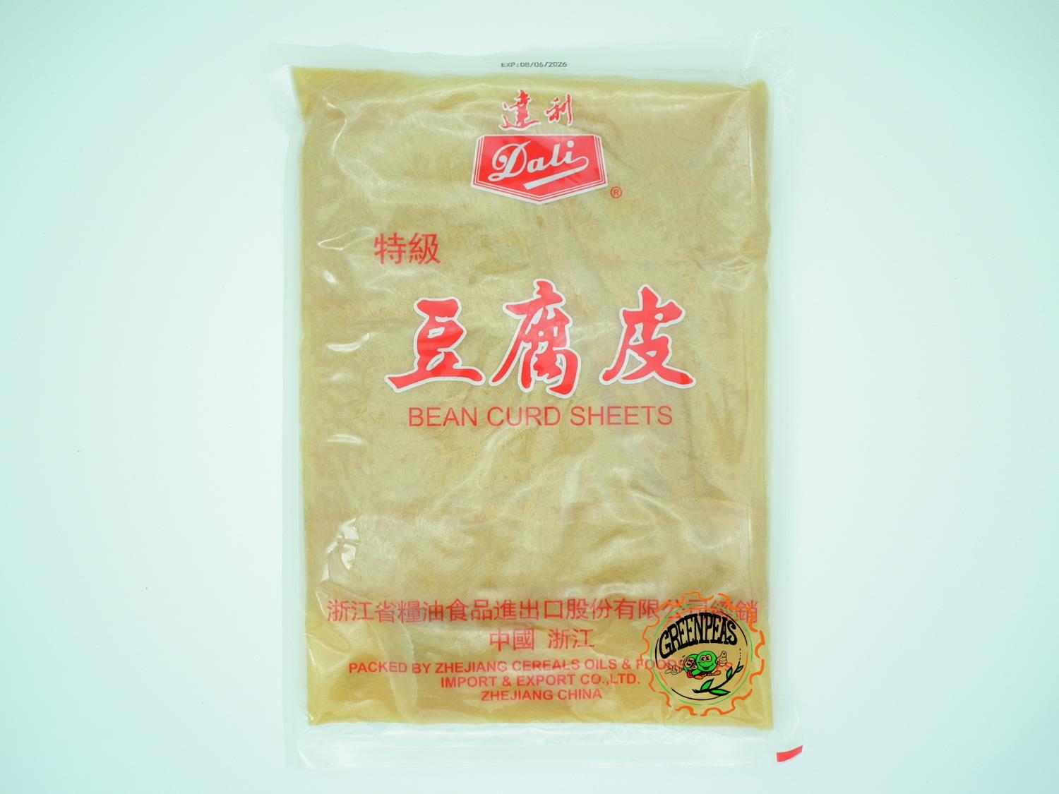 DALI Bean Curd Sheets 250gr