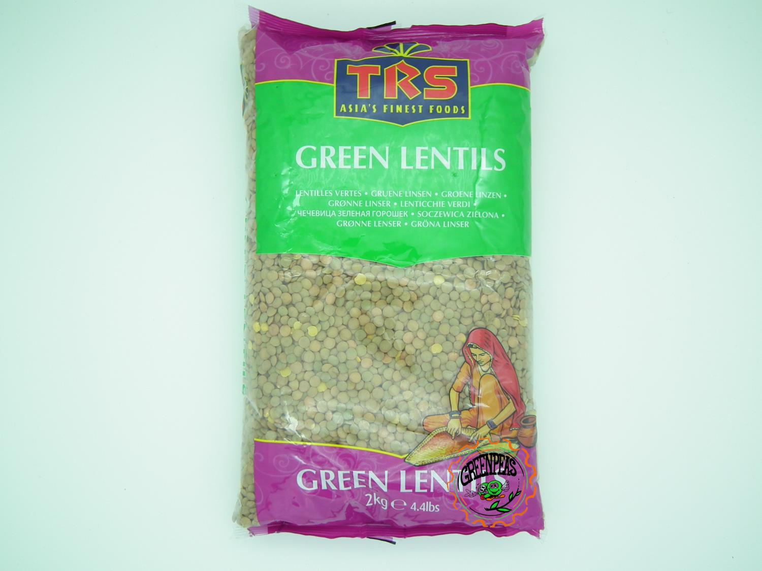 TRS Green Lentils 2kg