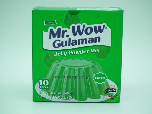 MR.WOW Gulaman Green 10pcs a 24gr