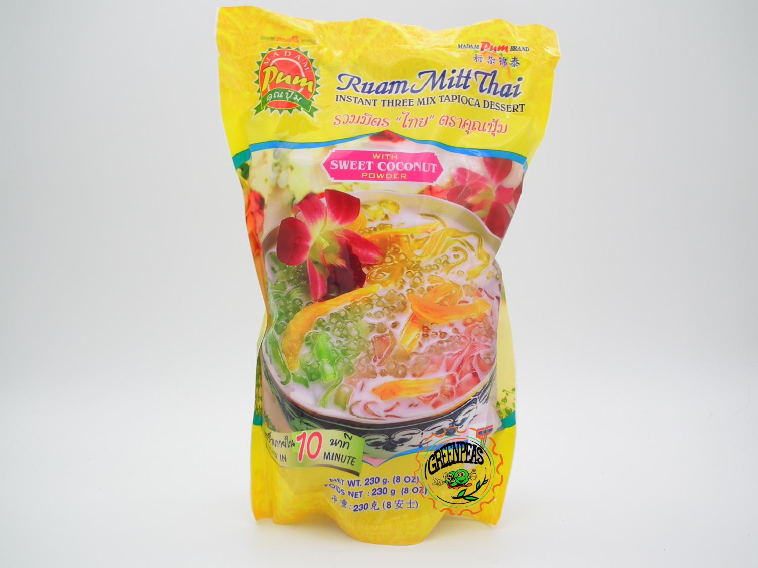 MADAM PUM Instant Three Mix Tapoca Dessert 230gr