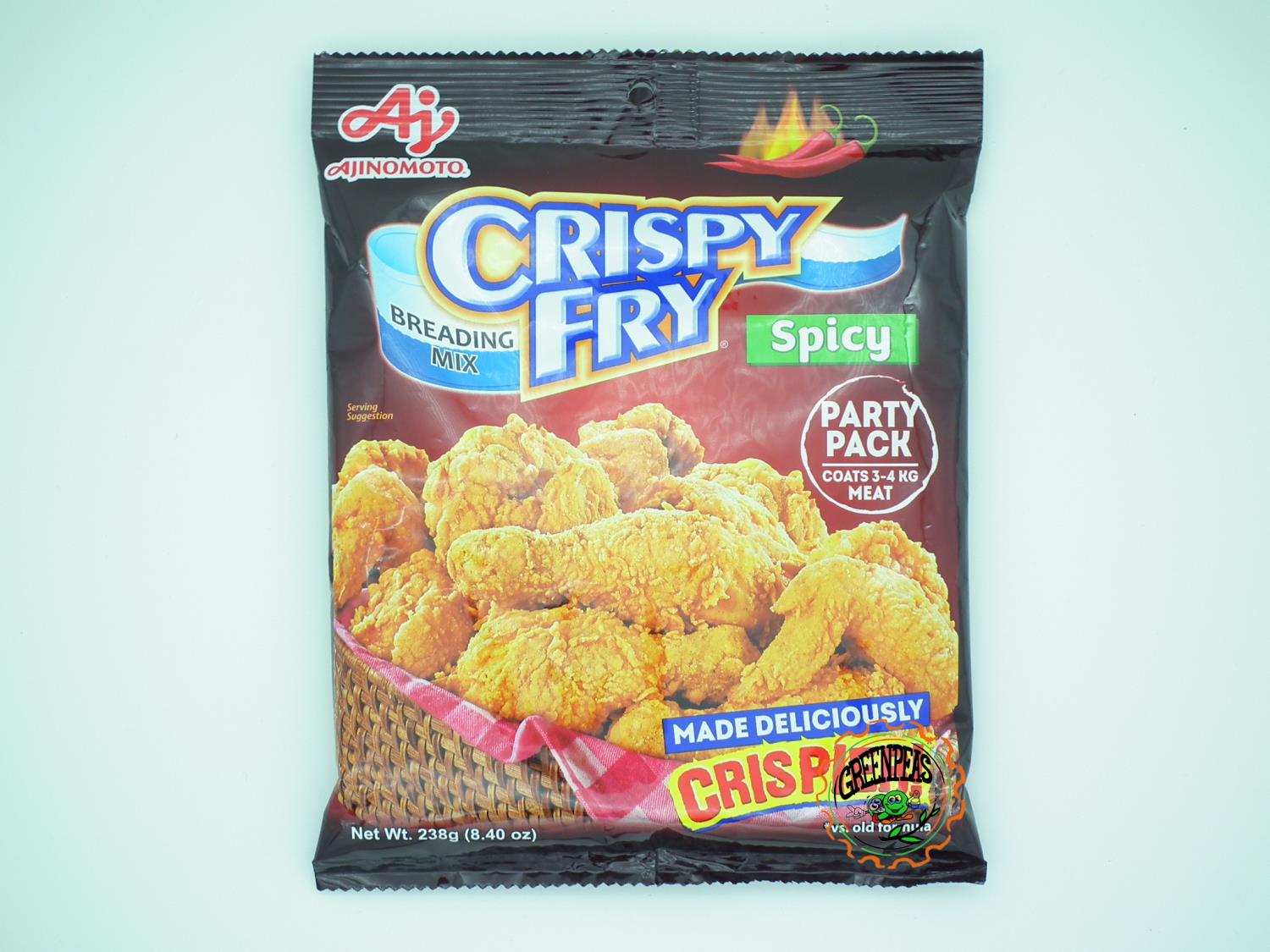 AJINOMOTO Spicy Crispy Fry Breading Mix 238gr