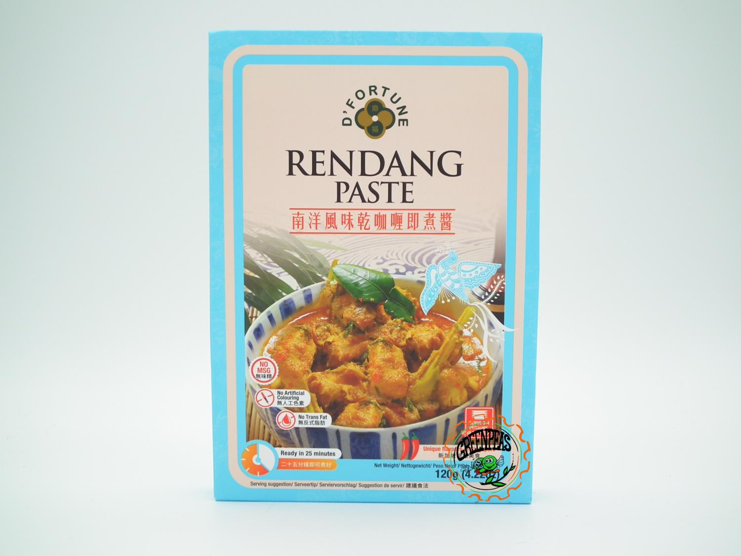 D FORTUNE Rendang Paste 120gr