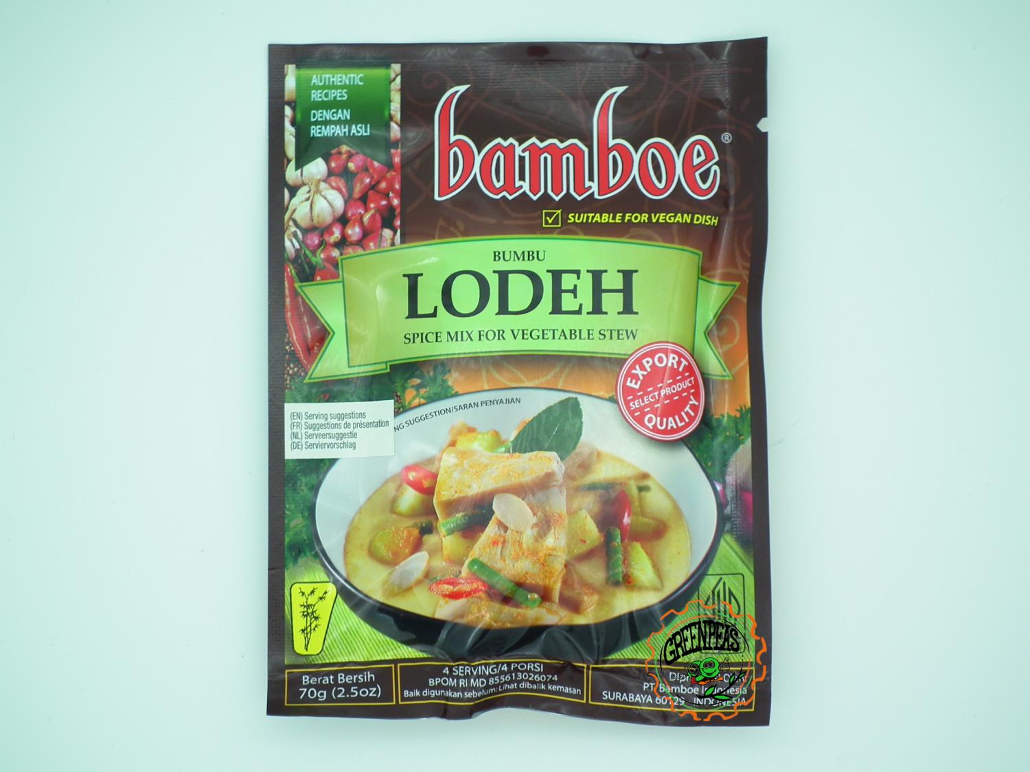 BAMBOE Bumbu Sayur Lodeh 54gr