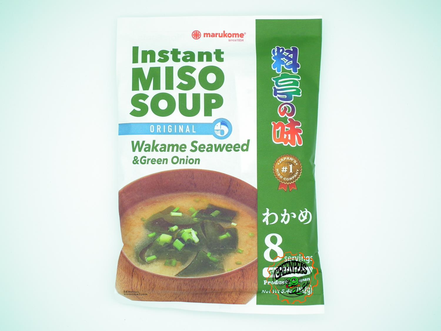 MARUKOME Instant Miso Soup Wakame Seafood 152gr