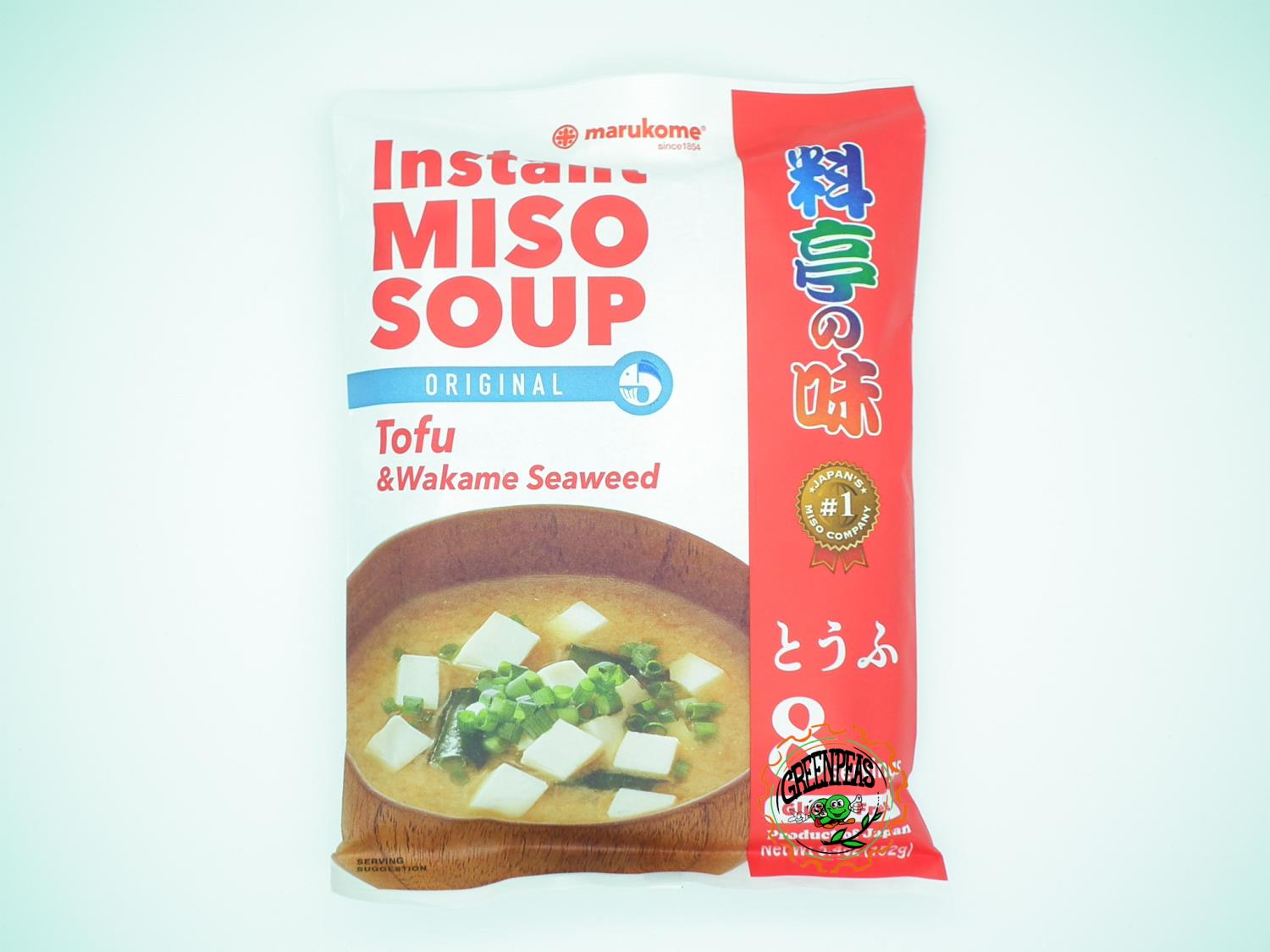 MARUKOME Instant Miso Soup Tofu 152gr