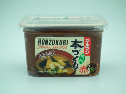 HONZUKURI Dark Miso Paste 500gr