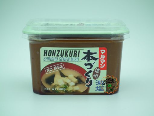 HONZUKURI Less Salt Miso Paste 500gr