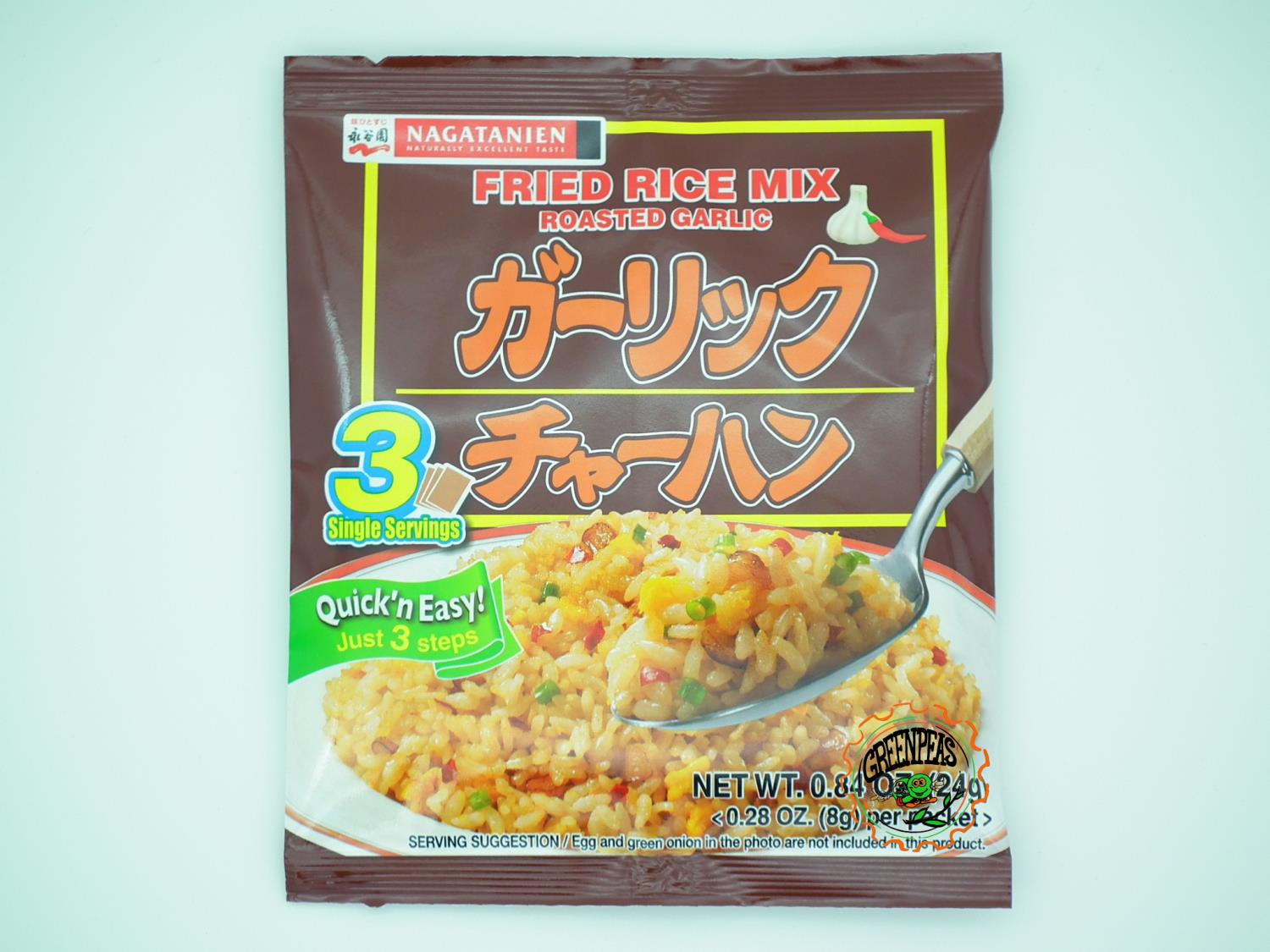 NAGATANIEN Fried Rice Mix Roasted Garlic Flavor 24gr