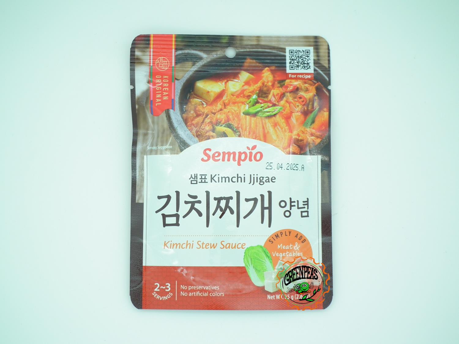 SEMPIO Kimchi Stew Sauce 75gr