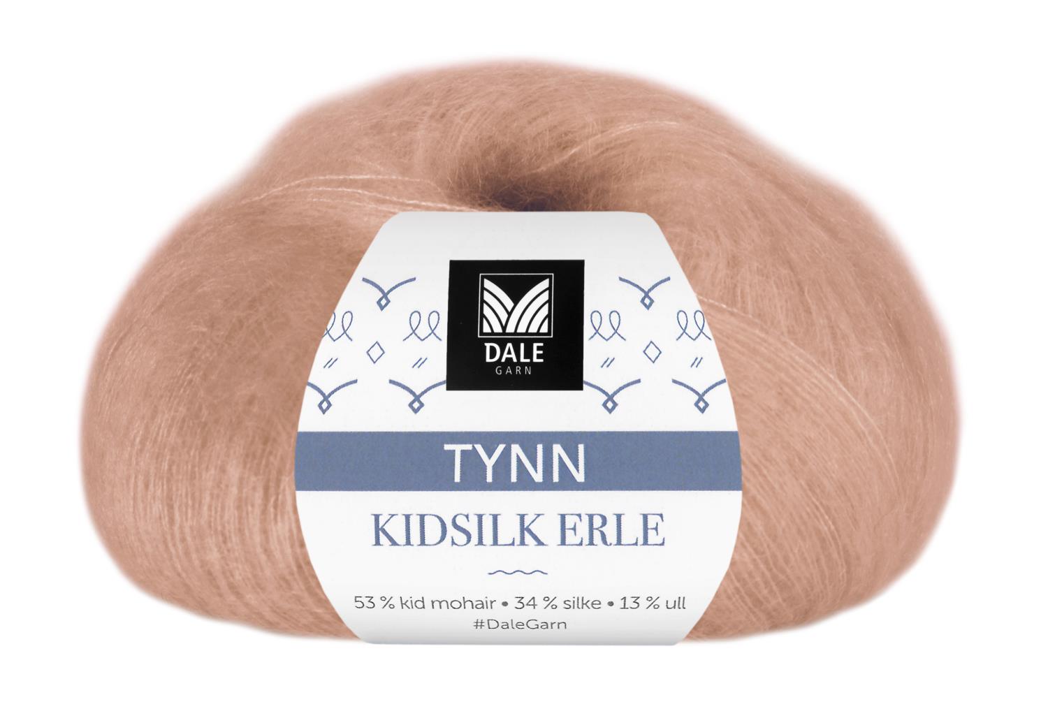 Tynn Kidsilk Erle - Lakserosa