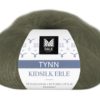 Tynn Kidsilk Erle - Armygrønn