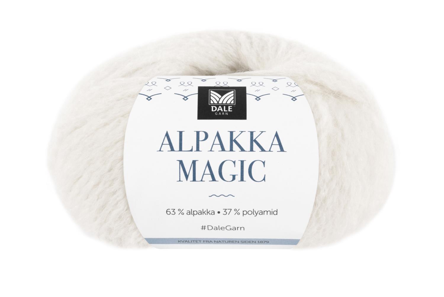 Alpakka Magic - Hvit
