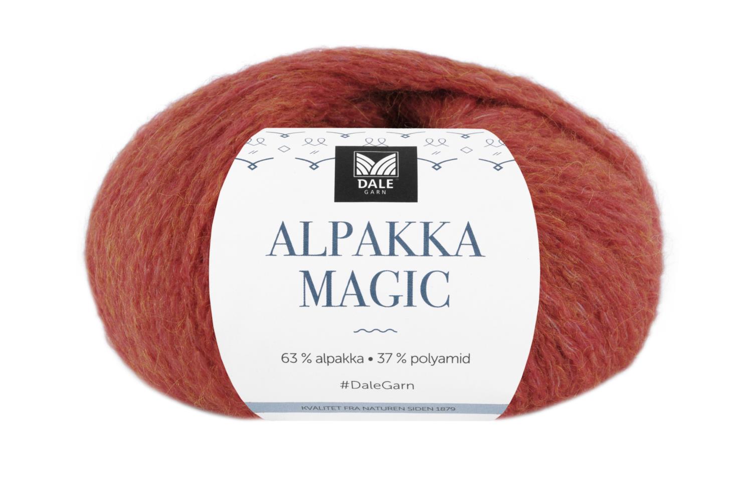 Alpakka Magic - Rød Terrakotta