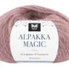 Alpakka Magic - Mørk rose