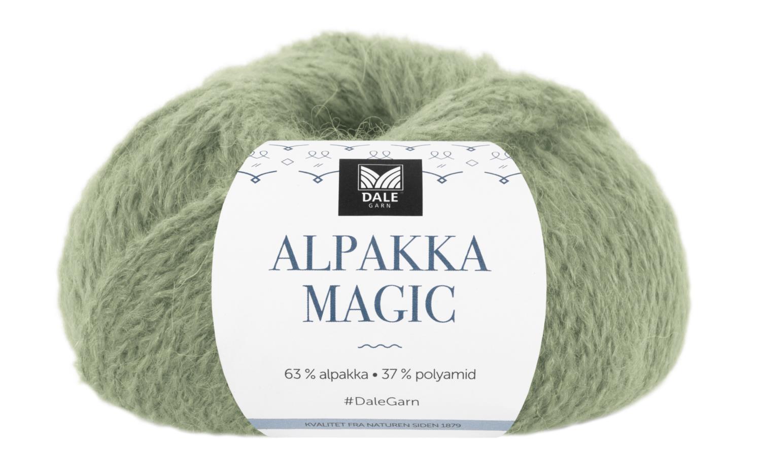 Alpakka Magic - Jadegrønn