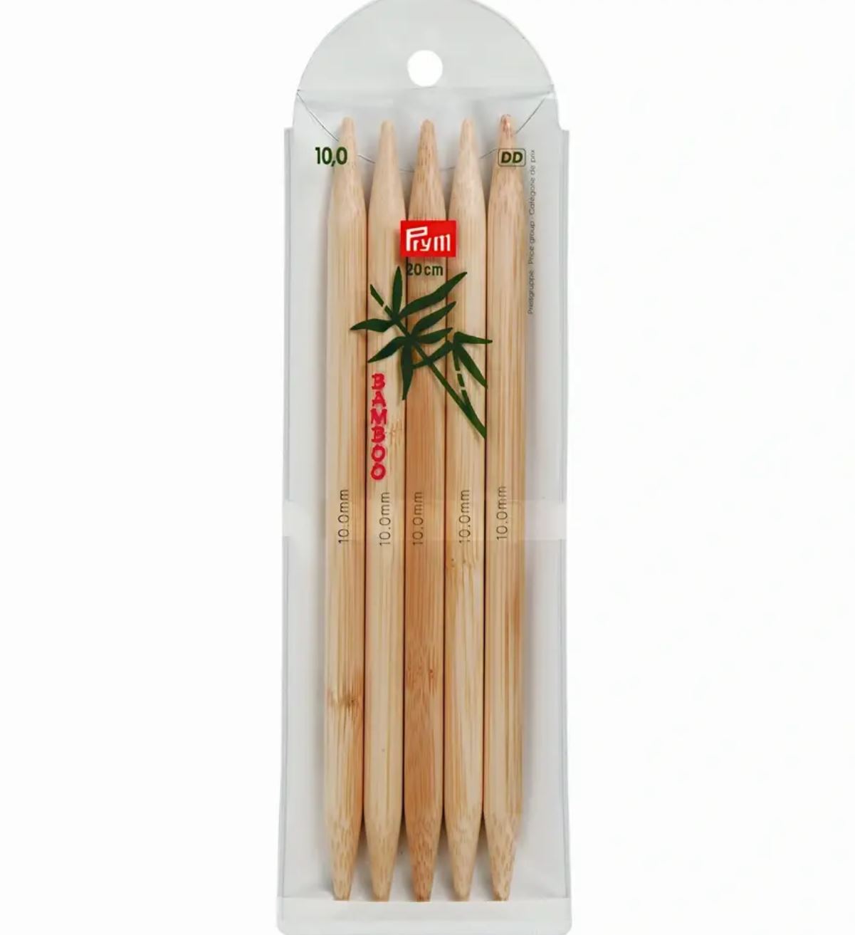 Prym Bamboo Settpinne 5stk - Bambus 10,0 - 20cm