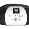 Alpakka Forte - Gråsvart melert