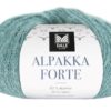 Alpakka Forte - Lys sjøgrønn melert
