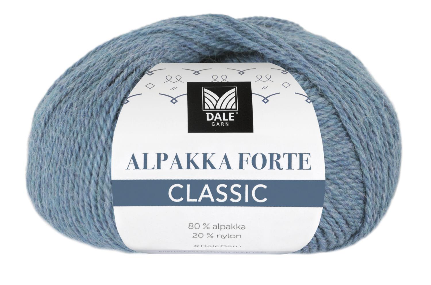 Alpakka Forte Classic - Lys denim