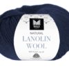 Lanolin Wool - Marineblå