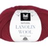 Lanolin Wool - Rubinrød