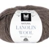 Lanolin Wool - Brun melert