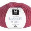 Lanolin Wool - Bringebær melert