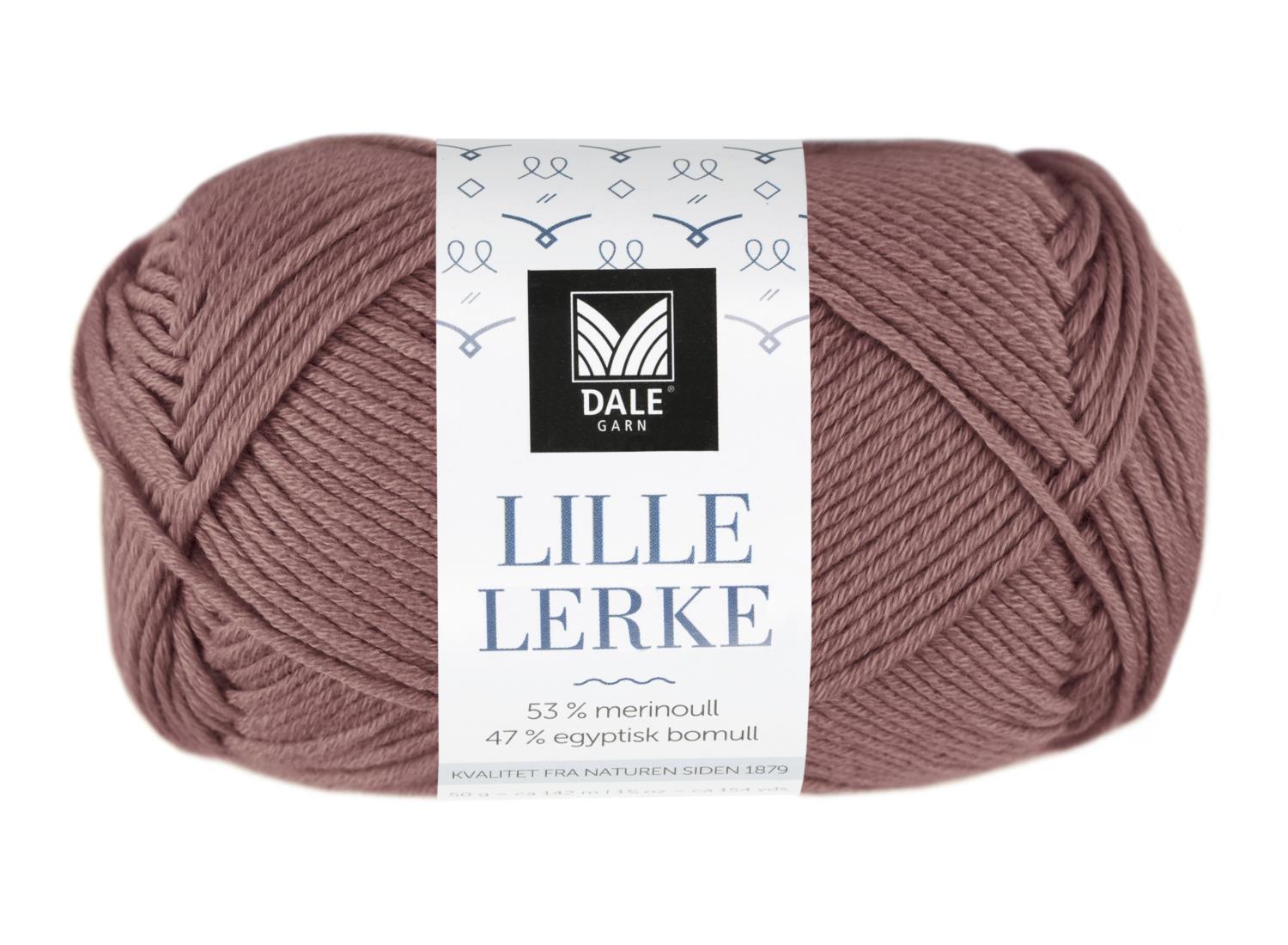 Lille Lerke - Mørk rose